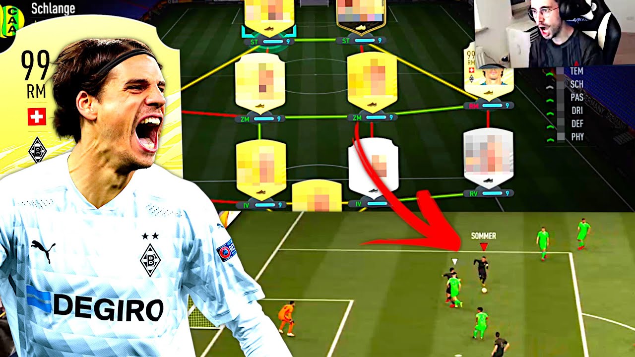 DIE SCHLANGE KEHRT ZURÜCK !!! 🐍😍 FIFA 21 Random Squad Builder um Yann Sommer