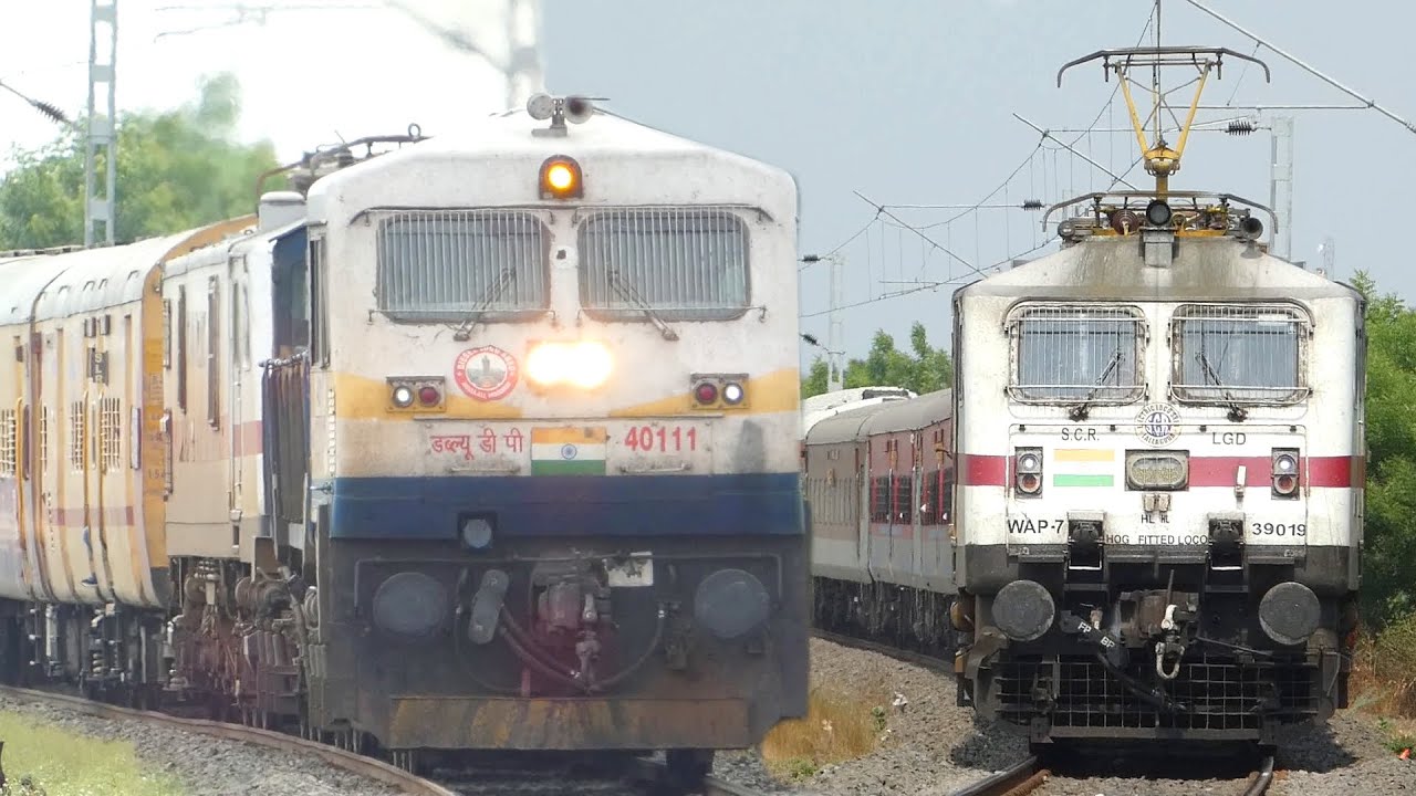 Diesel Train vs Electric Train | Trains in Indian Railways | Sachkhand Express & Tapovan Express
