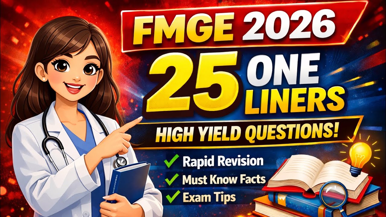 FMGE 2026 | 25 ключевых фраз для судебной экспертизы | Обязательно повторите перед экзаменом