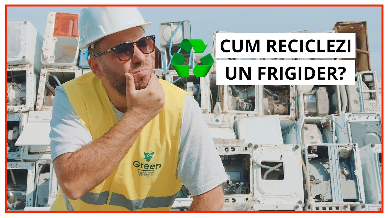 Cum este RECICLAT un FRIGIDER? Am fost la o Fabrică de Reciclare Deşeuri Electronice! ♻️