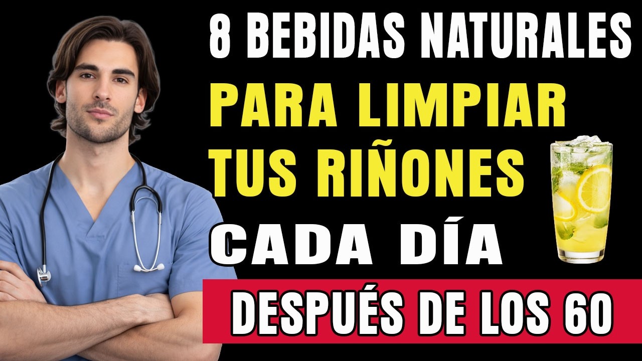 Evita la Diálisis: Las 8 Mejores Bebidas Naturales para Limpiar y Proteger tus Riñones
