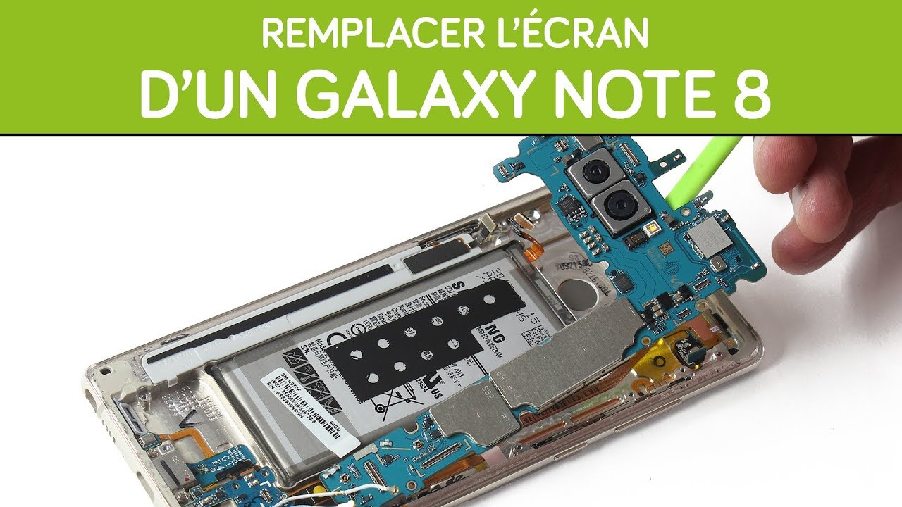 Remplacer l'écran de son Samsung Galaxy Note 8. By SOSav
