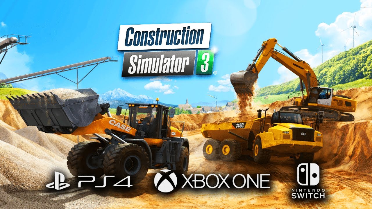 CONSTRUCTION SIMULATOR 3 PS4 | CONHEÇA O GAME | PRIMEIRAS IMPRESSÕES | TUTORIAL COMPLETO.