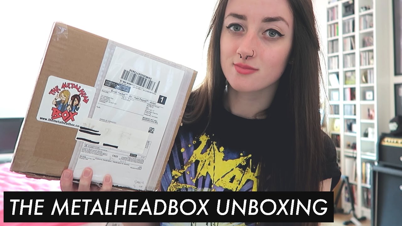 THE METALHEAD BOX UNBOXING | February 2017 | Emmelie Herwegh