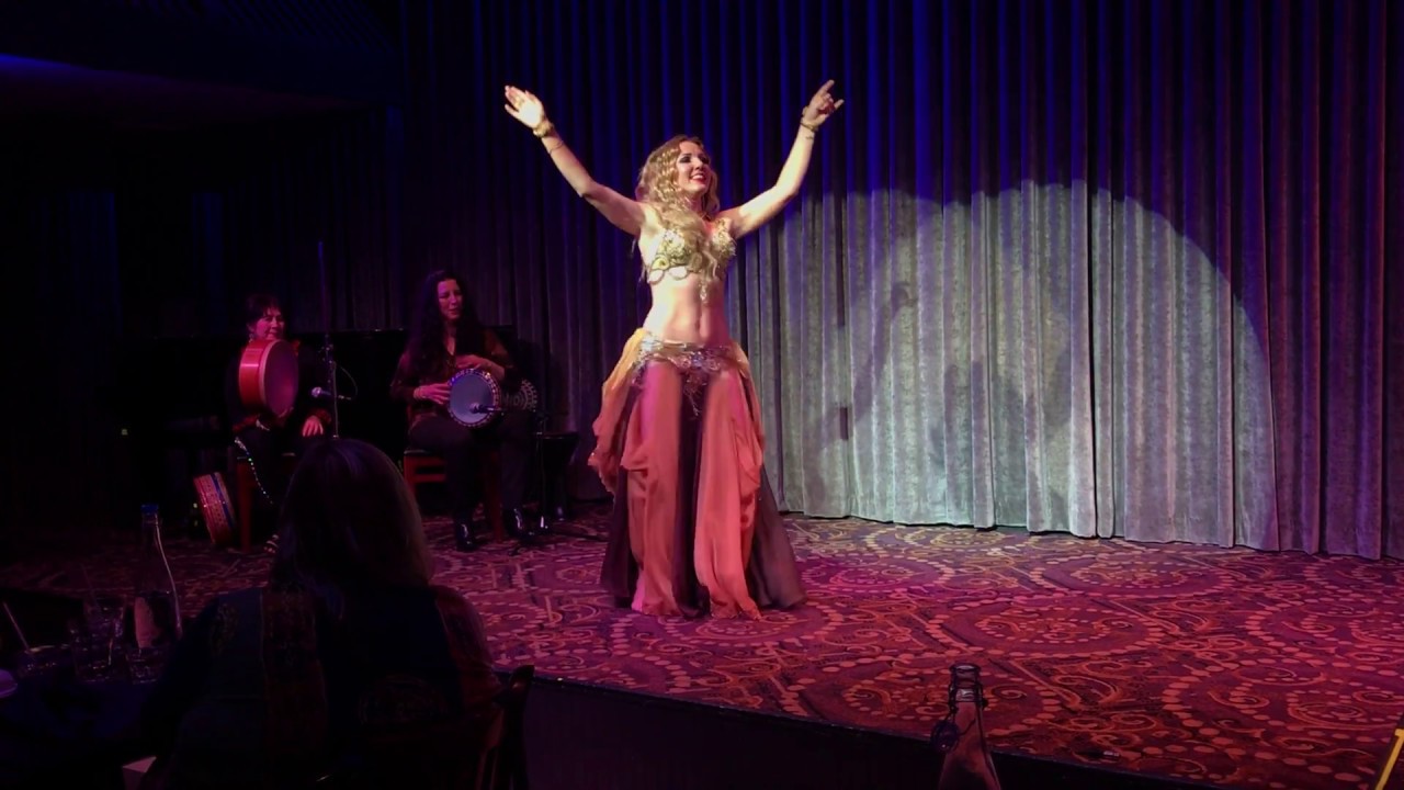 Maria at Susu show ~ bellydance ~ live music tabla solo