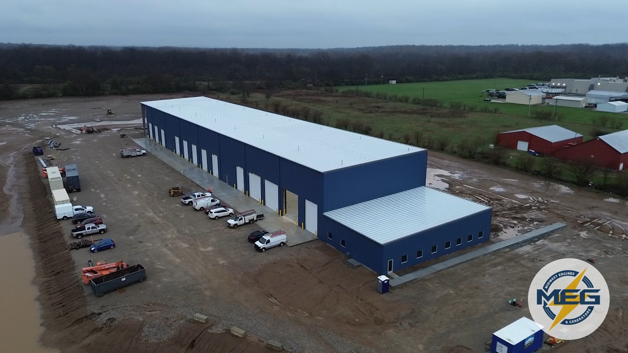 New Building Update | March 2026 | Midwest Engines & Generators