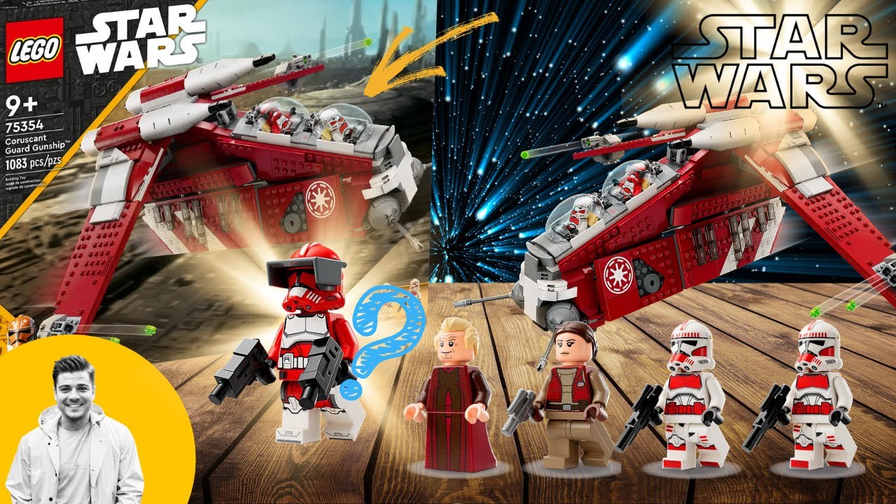 LEGO Star Wars Coruscant Guard Gunship 75381 Review (2024) #lego #starwars