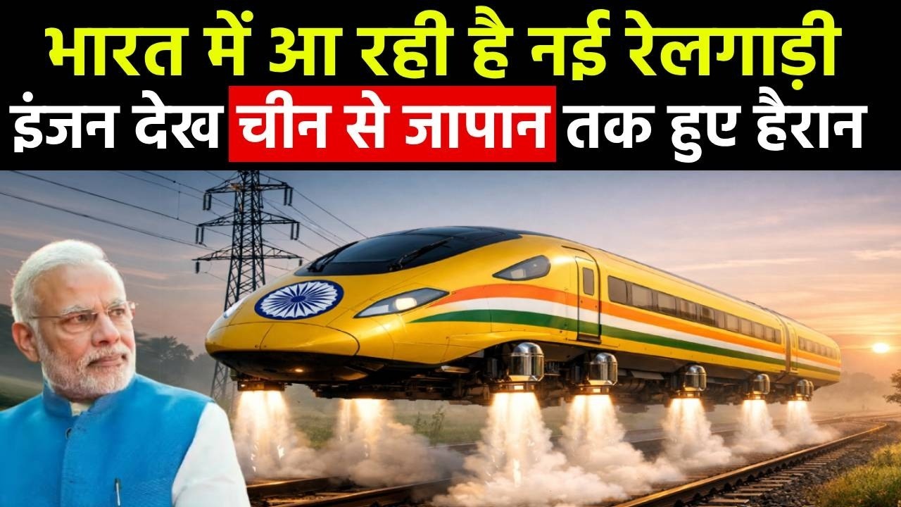 2026 में भारत में आ रही है नई रेलगाड़ी, इंजन देख चीन से जापान तक हुए हैरान  India New Train 2.0
