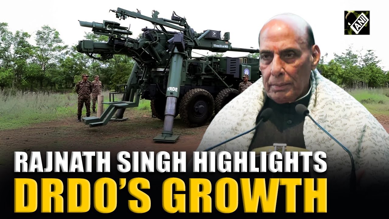 Defence Minister Rajnath Singh highlights DRDO’s growth and global standard
