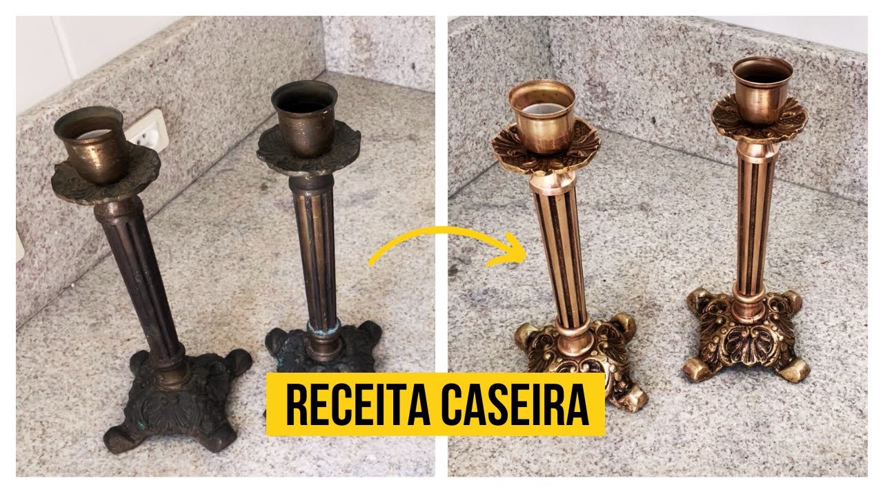 COMO LIMPAR COBRE? Apenas 2 ingredientes | Muito barato!!!