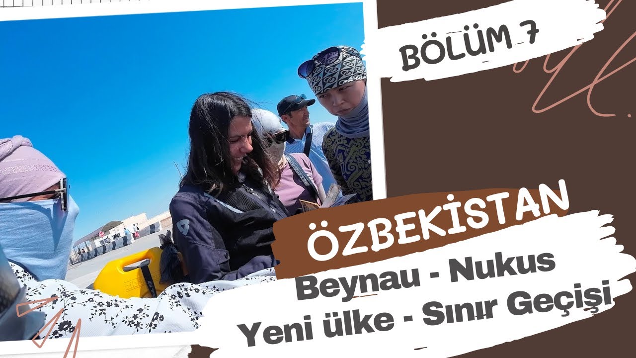 Özbekistan'a Giriş Yaptım. Bu Zor Değil; Başka Bir Kelime S1-B7 #dünyaturu #aprilia