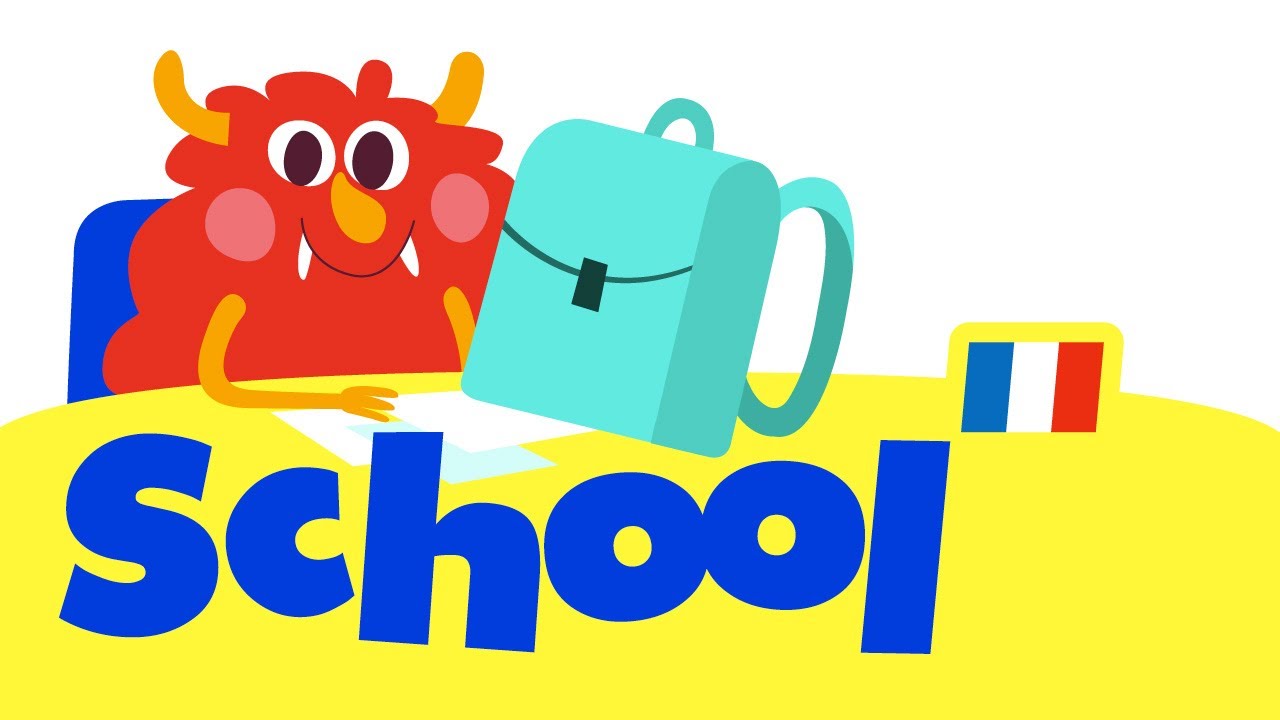 School Words in French 🇫🇷 - Learn French