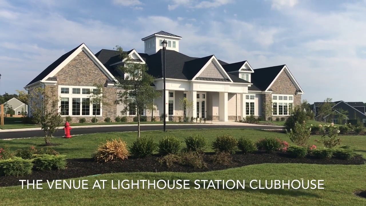 Video Tour Of The Clubhouse at The Venue at Lighthouse Station.  Lennar Homes, Barnegat, NJ