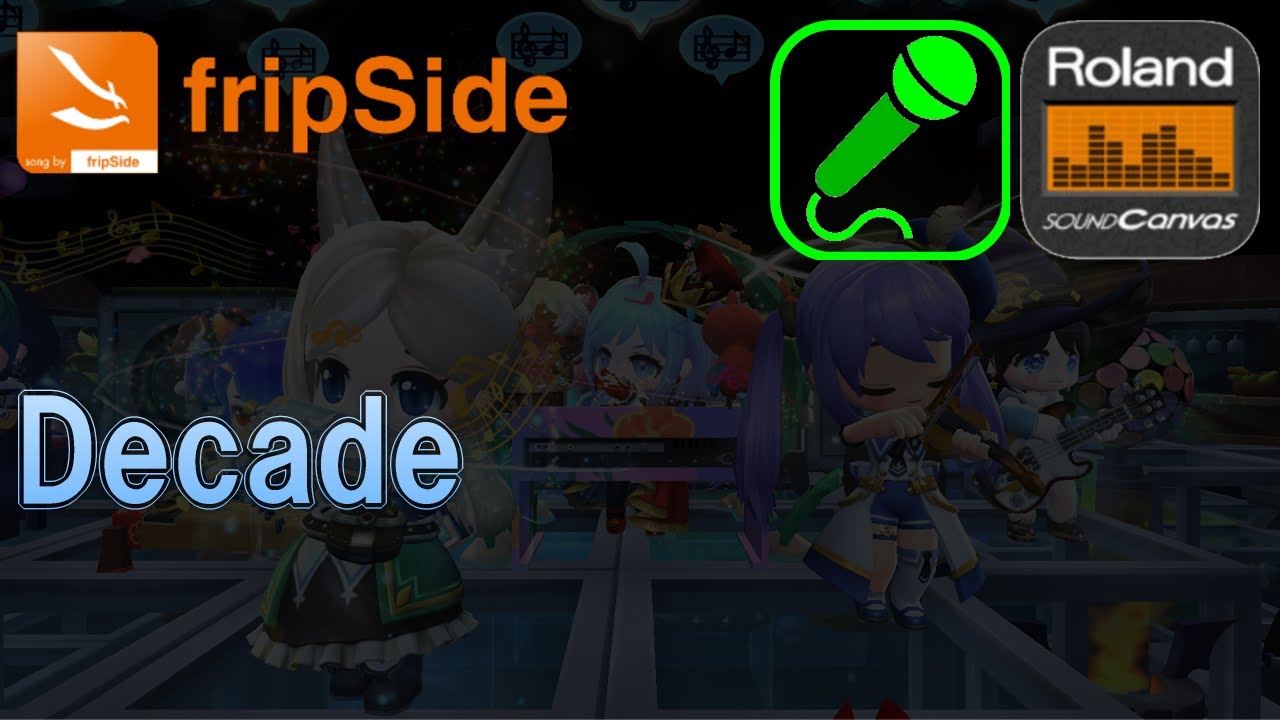 [MIDI] Decade / fripSide [SC-8850]【耳コピー】