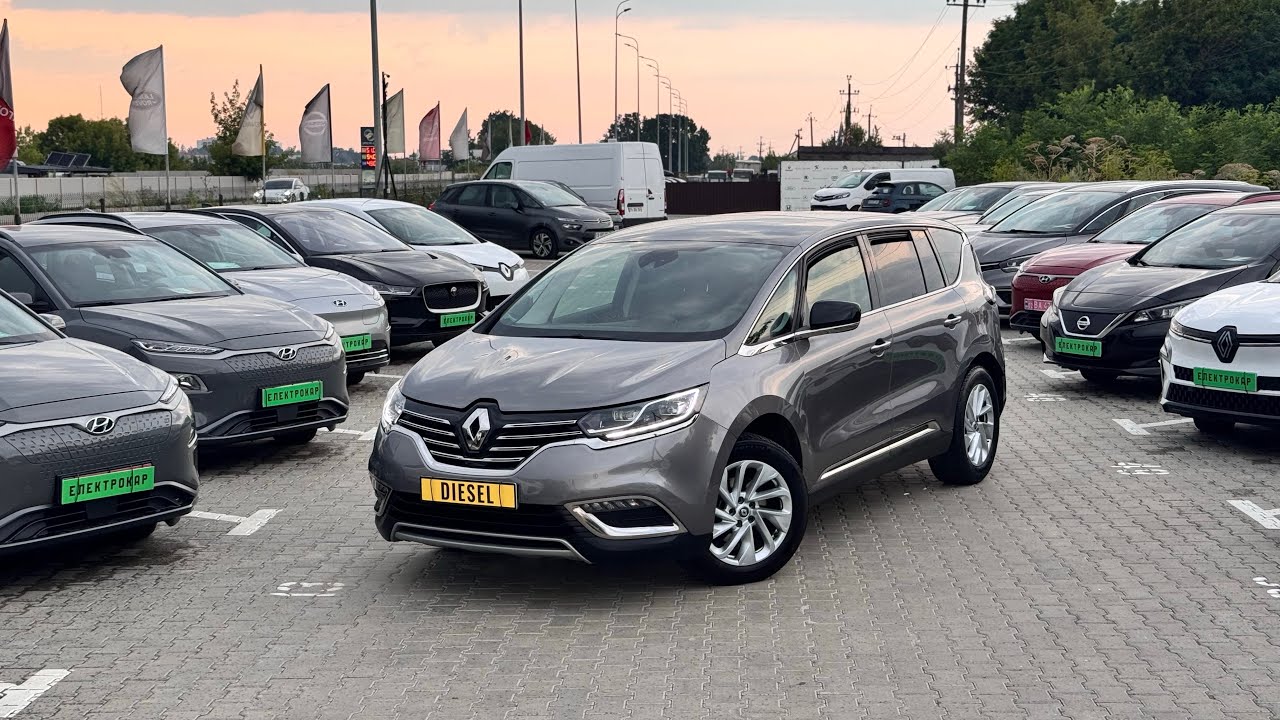 15.500$ цей автомобіль закриє усі Ваші потреби. Renault Espace 2016