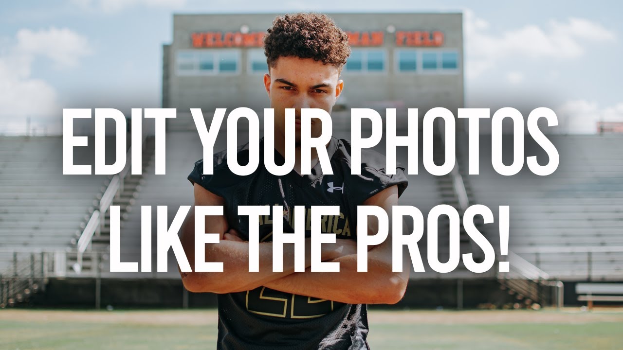 HOW TO EDIT SPORTS PHOTOS | HOW TO USE MY PRESETS PROPERLY!