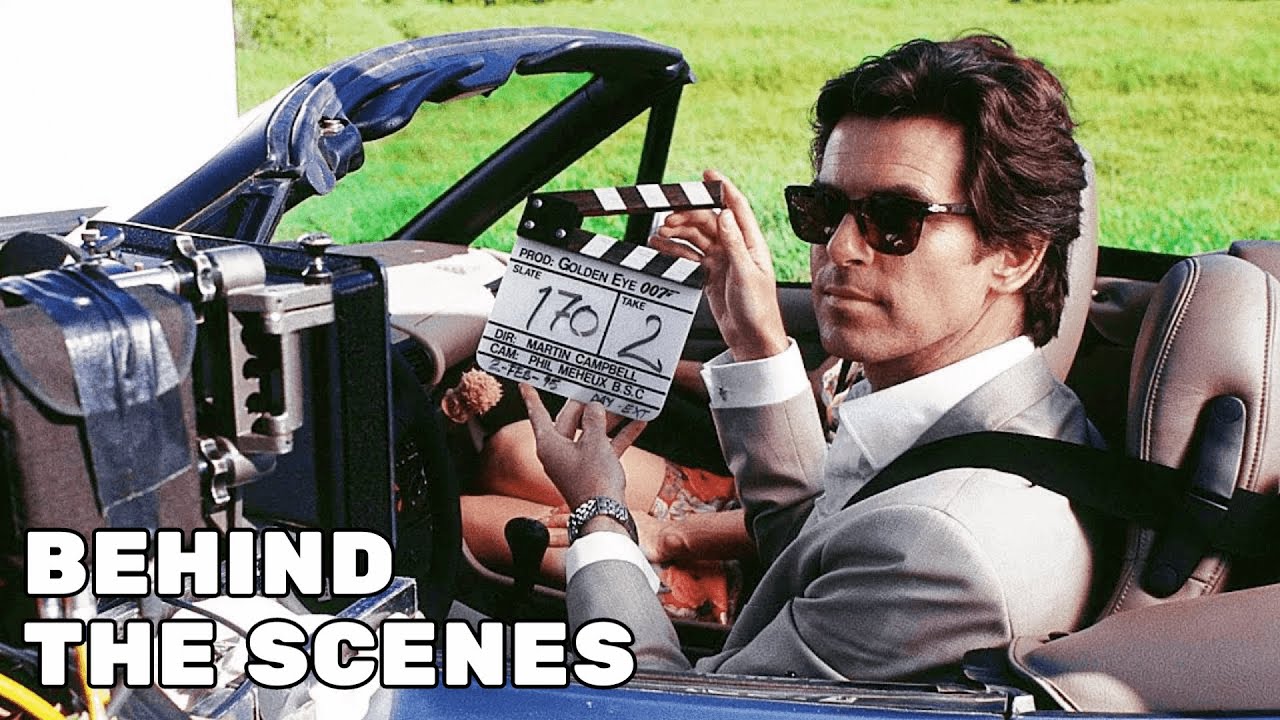 GOLDENEYE Behind The Scenes (1995) James Bond, Pierce Brosnan