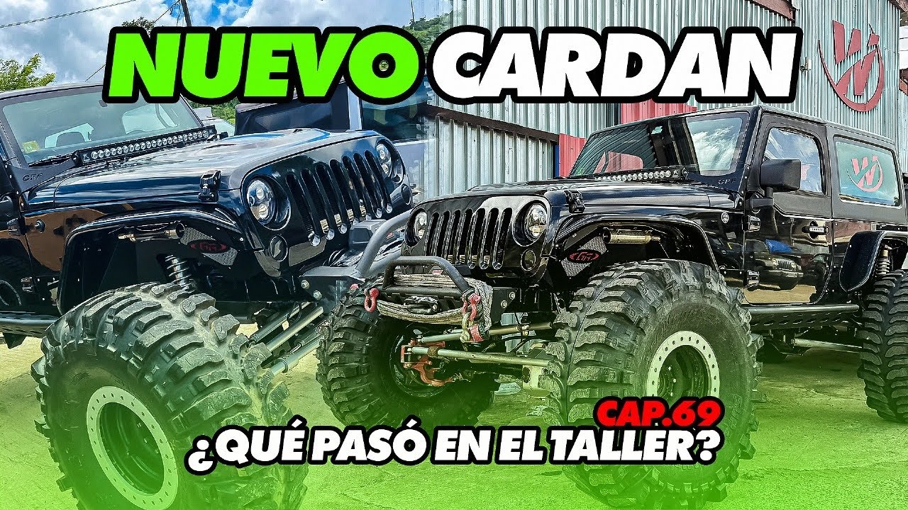 Que Paso en el Taller? Cap 69 Cardan Adams Drive Shaft para Black Jack