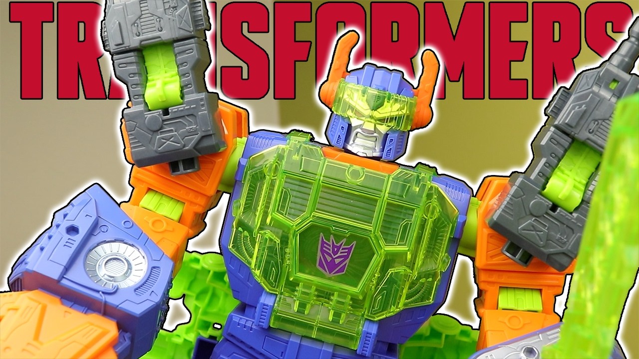 The Big Multi-Coloured Scorponok | #transformers Cyberworld Scorponok Review