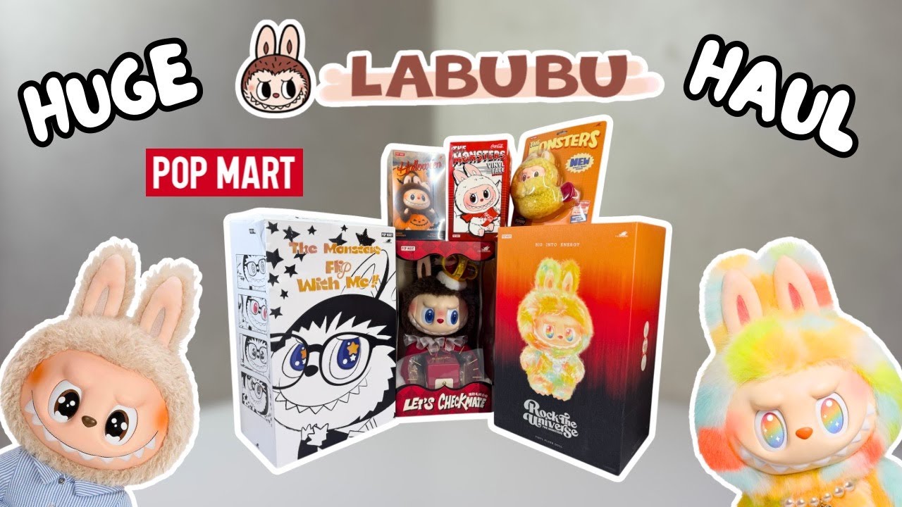 HUGE LABUBU UNBOXING ✨ | ASMR Cozy Music, No Talking