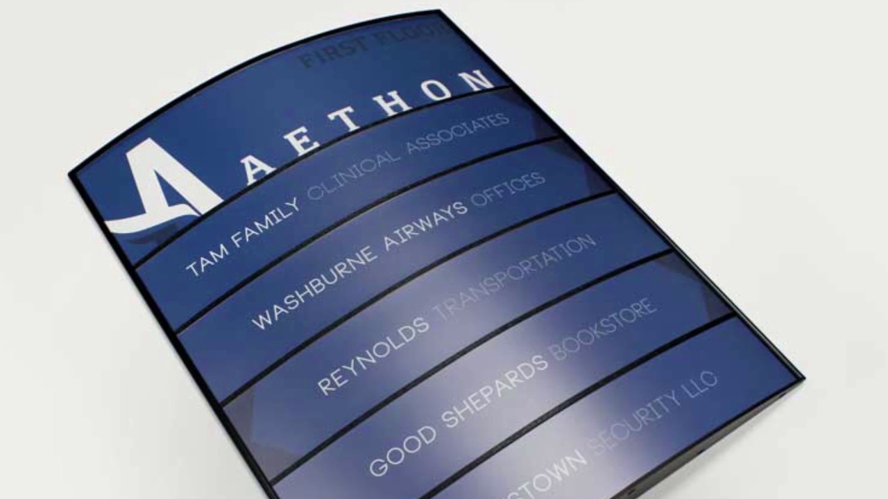 Product Spotlight: Curved Office Signs