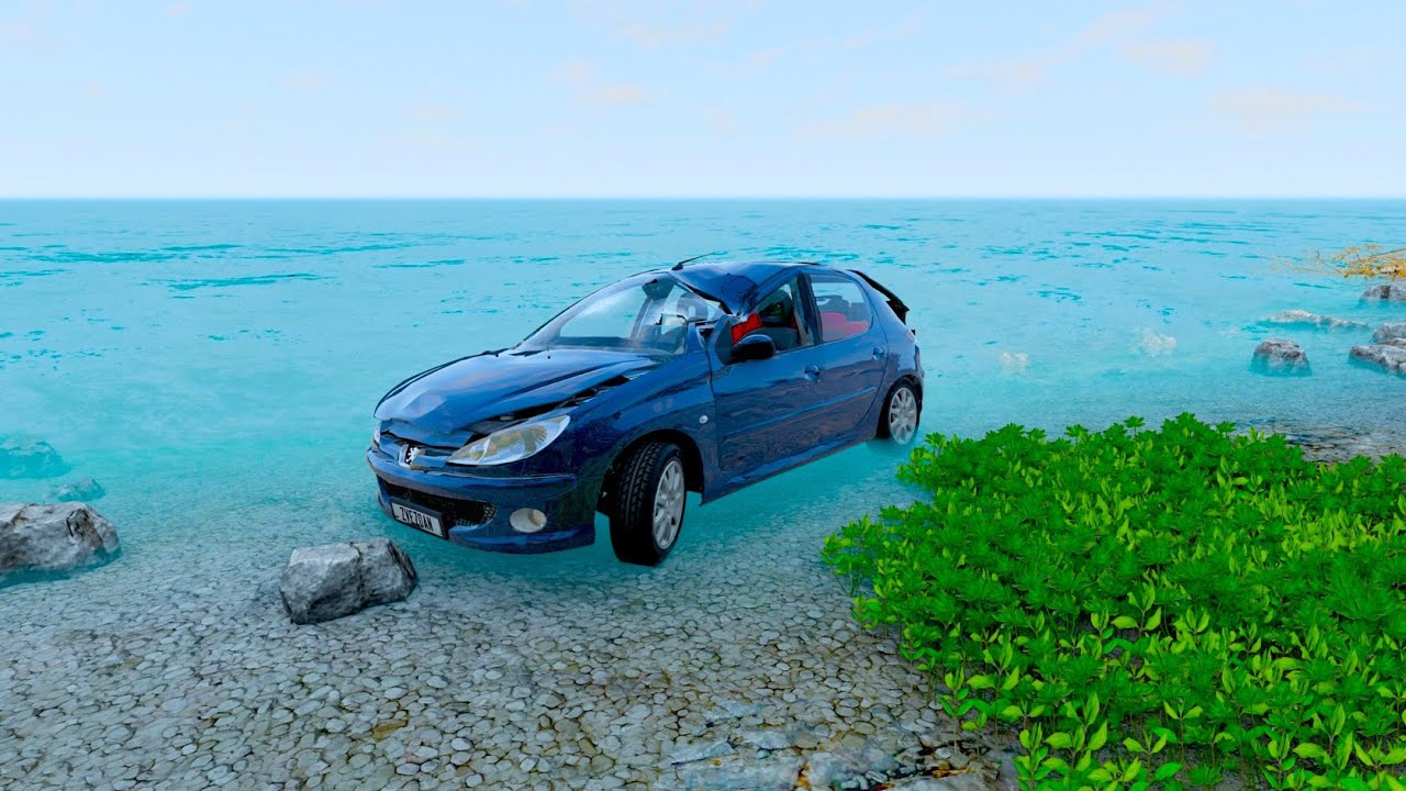 Beamng drive Car Crashes: (POV) First-Person Perspective of High-Speed Accidents! #1