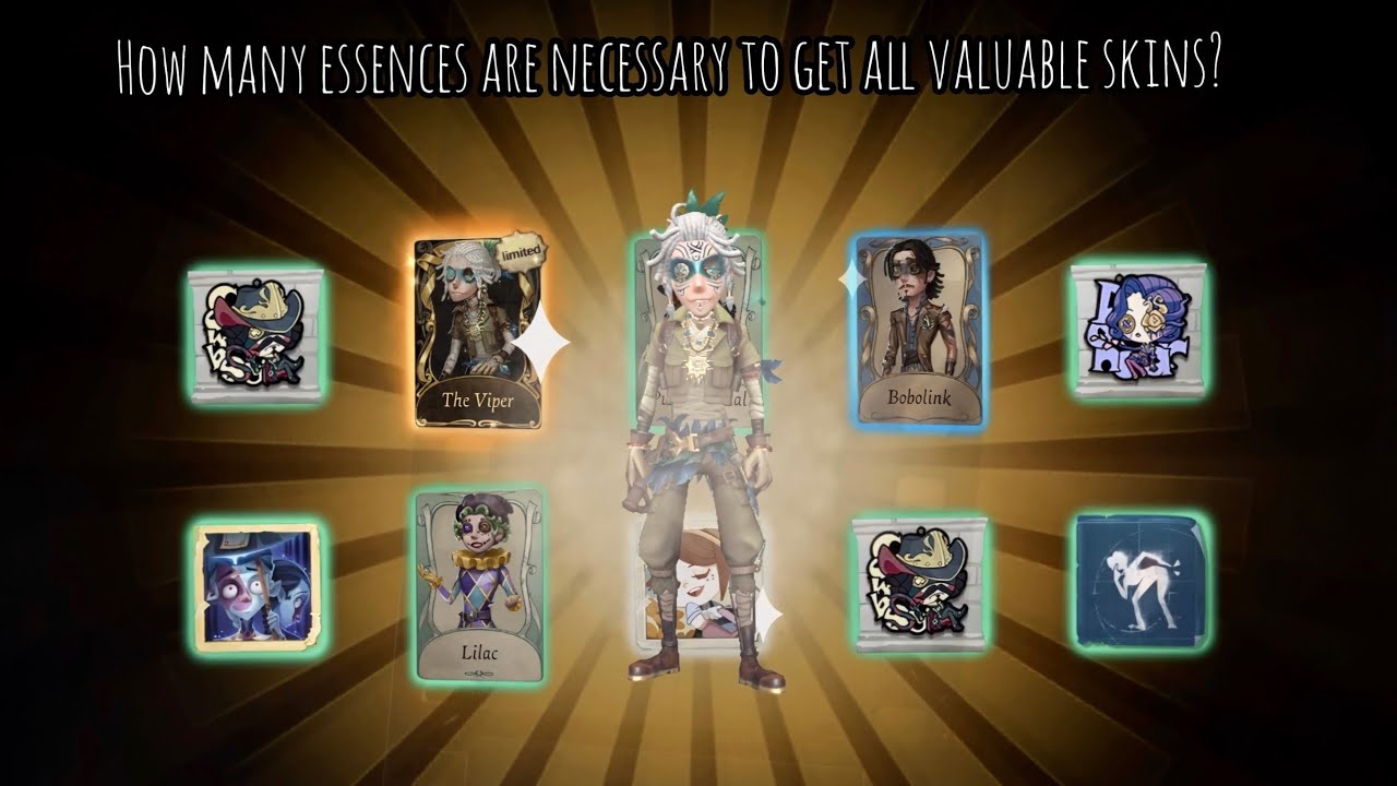 Identity V | How many essences to get a Limited Skin? + New Survivor “Prisoner” Gameplay