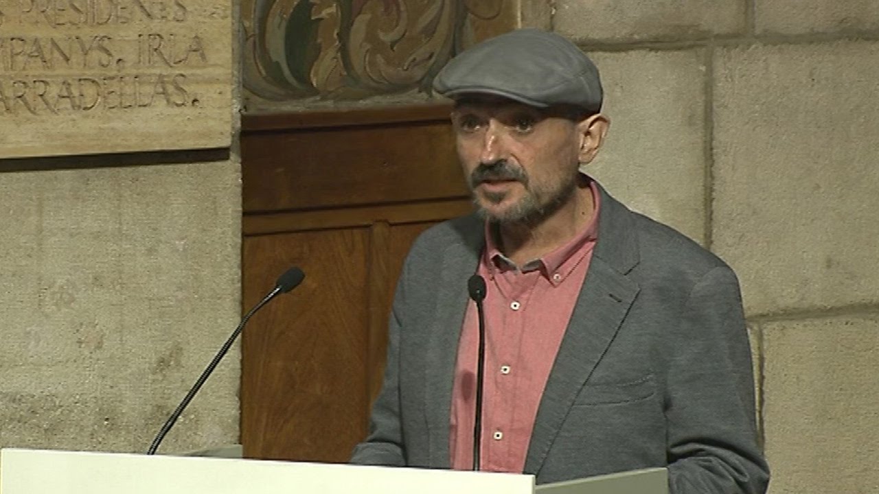 Discurs de Carles Capdevila en recollir el Premi Nacional de Comunicació