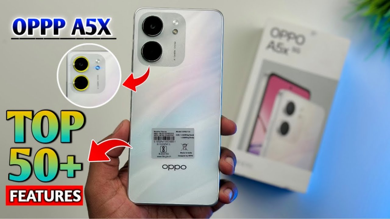 Oppo A5X Top 50++ Hidden Features || Oppo A5x 5G Tips & Tricks | Oppo A5X
