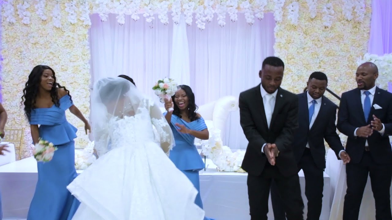 BEST CONGOLESE WEDDING ENTRANCE : ACCELERATION - ( TRESOR & KANYA)