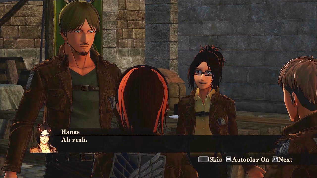 Sniff Sniff - Attack on Titan - Wings of Freedom - Part 93 -  Miche Side Quest