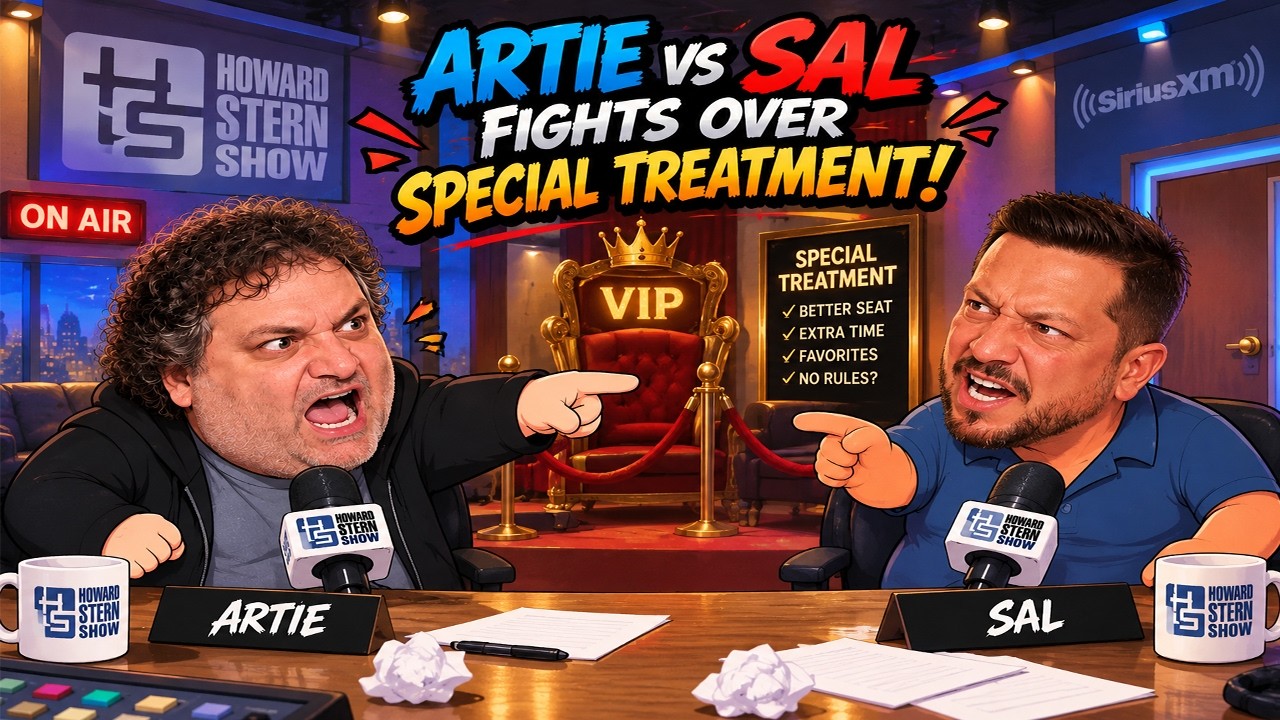 Artie vs Sal EXPLODES Over &ldquo;SPECIAL TREATMENT&rdquo; On Air! 🤬🔥  - Howard Stern Show Gold 2026