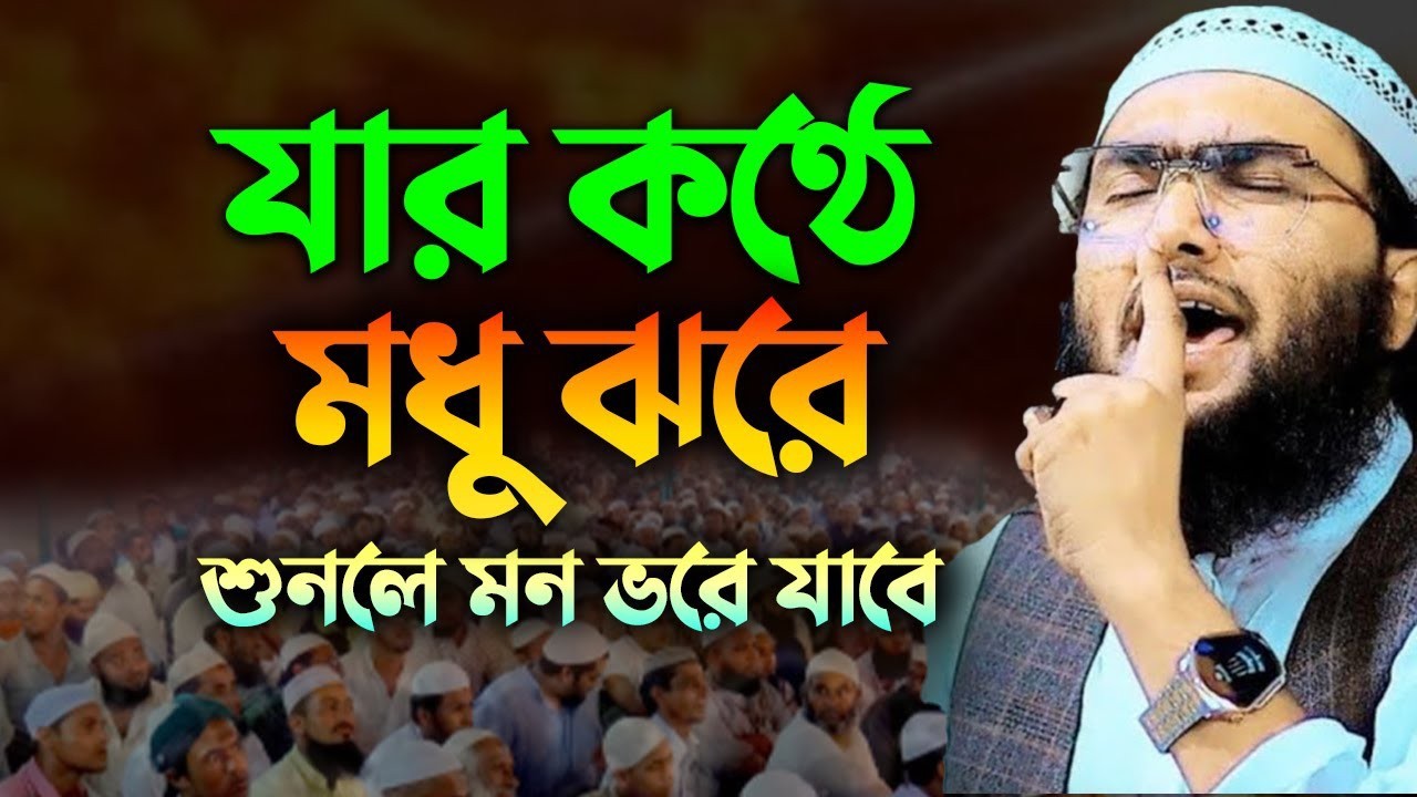 যার কণ্ঠে মধু ঝরে — শুনলে মন ভরে যাবে । Shuaib Ahmed Ashrafi New Waz 25022610:12