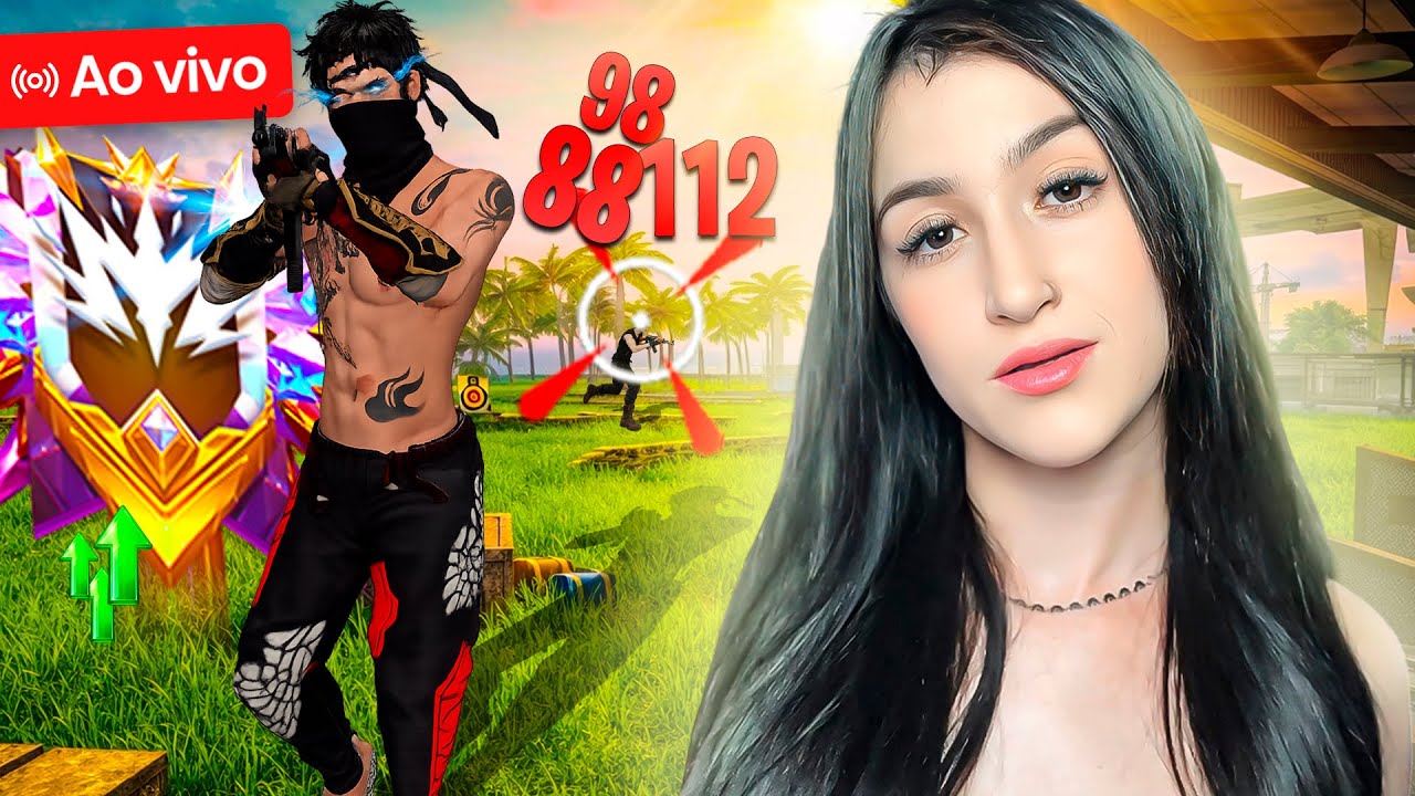 LIVE ON 🔴 PRONTA PRA AMASSAR OS BOTEQUINHOS! 😈🔥 MARCELLA FF AO VIVO 💜