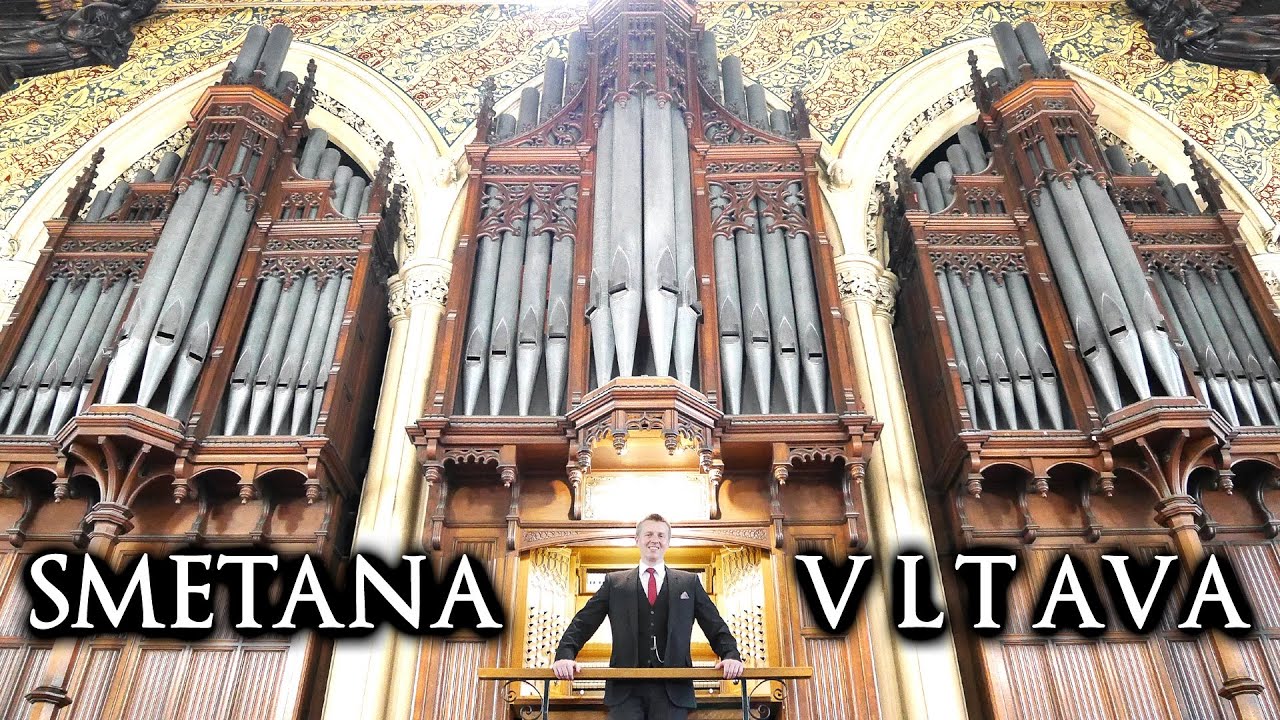 VLTAVA (MOLDAU) - SMETANA - ORGAN OF ROCHDALE TOWN HALL - JONATHAN SCOTT