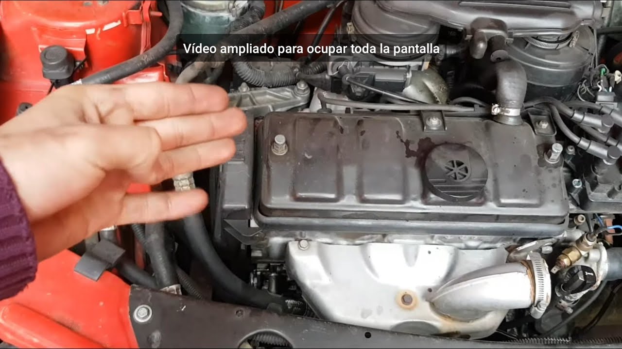 levantando pata de motor y reparando semieje de peuegeot 205 (male sal) bruno duran