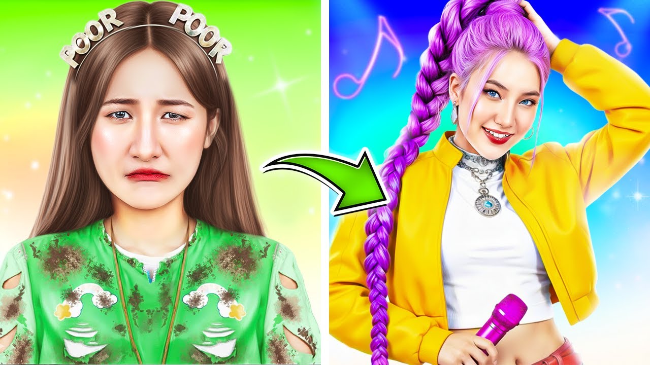 Преображение Охотников На Демонов KPop! От Задрота До Популярной Rumi
