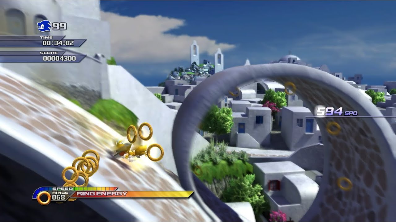 Sonic Unleashed Recompiled Real Tails Mod + Apotos Dlc