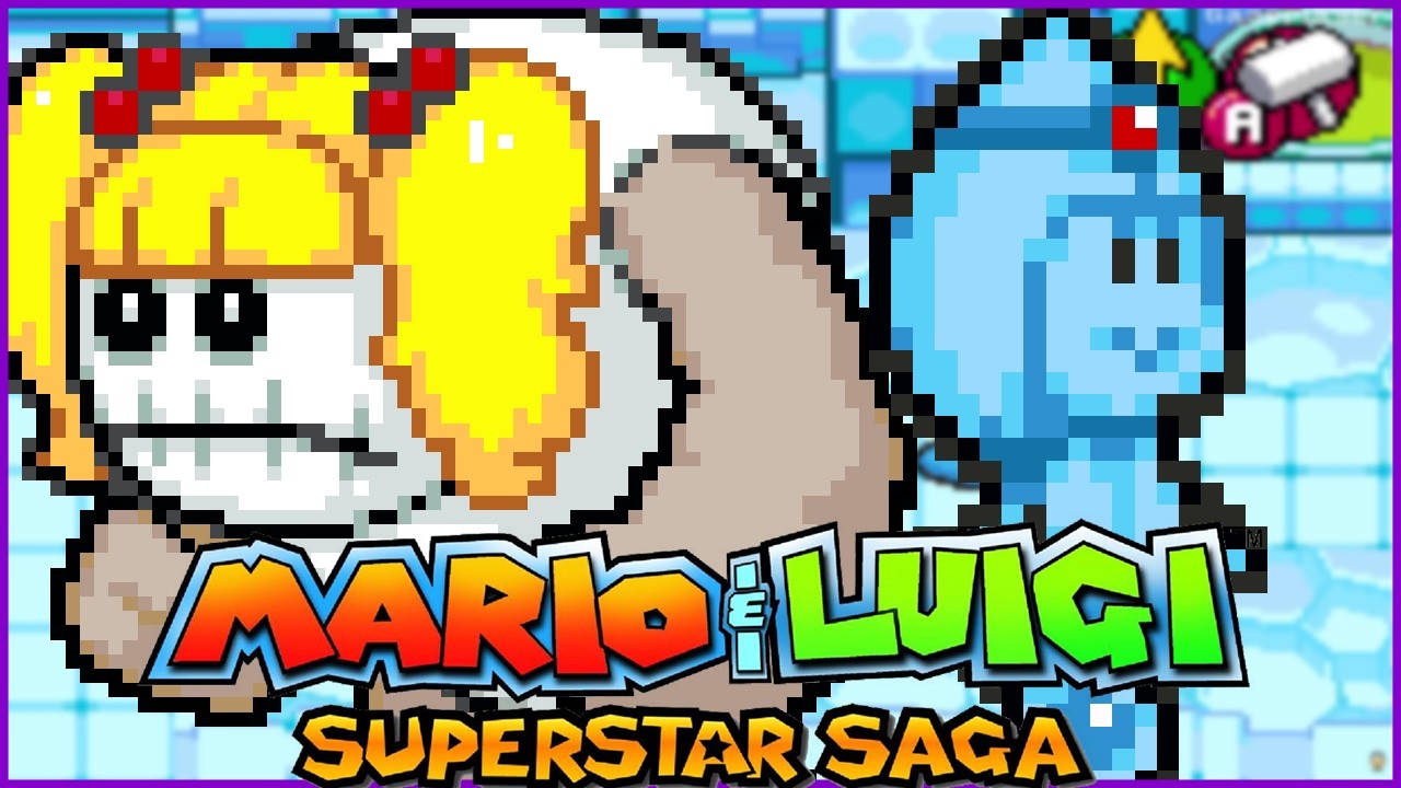 Mario & Luigi Superstar Saga #14 Jojora and her friend