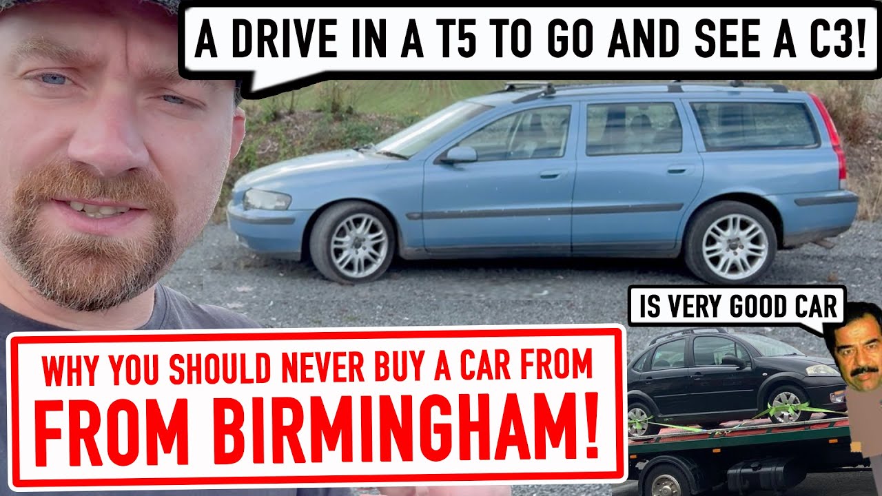 Should you buy a car from Birmingham? (A drive in a T5 to see a C3)