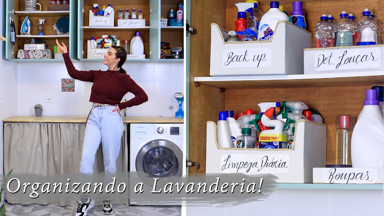 DIY Organizando a Lavanderia 🧺
