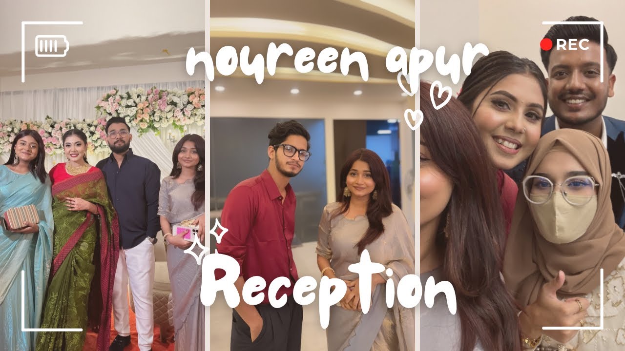 Noureen afrose piya apur reception 🖤 and makeup tutorial 💄|| Tahmina Chowdhury prity || lity Chowdhu