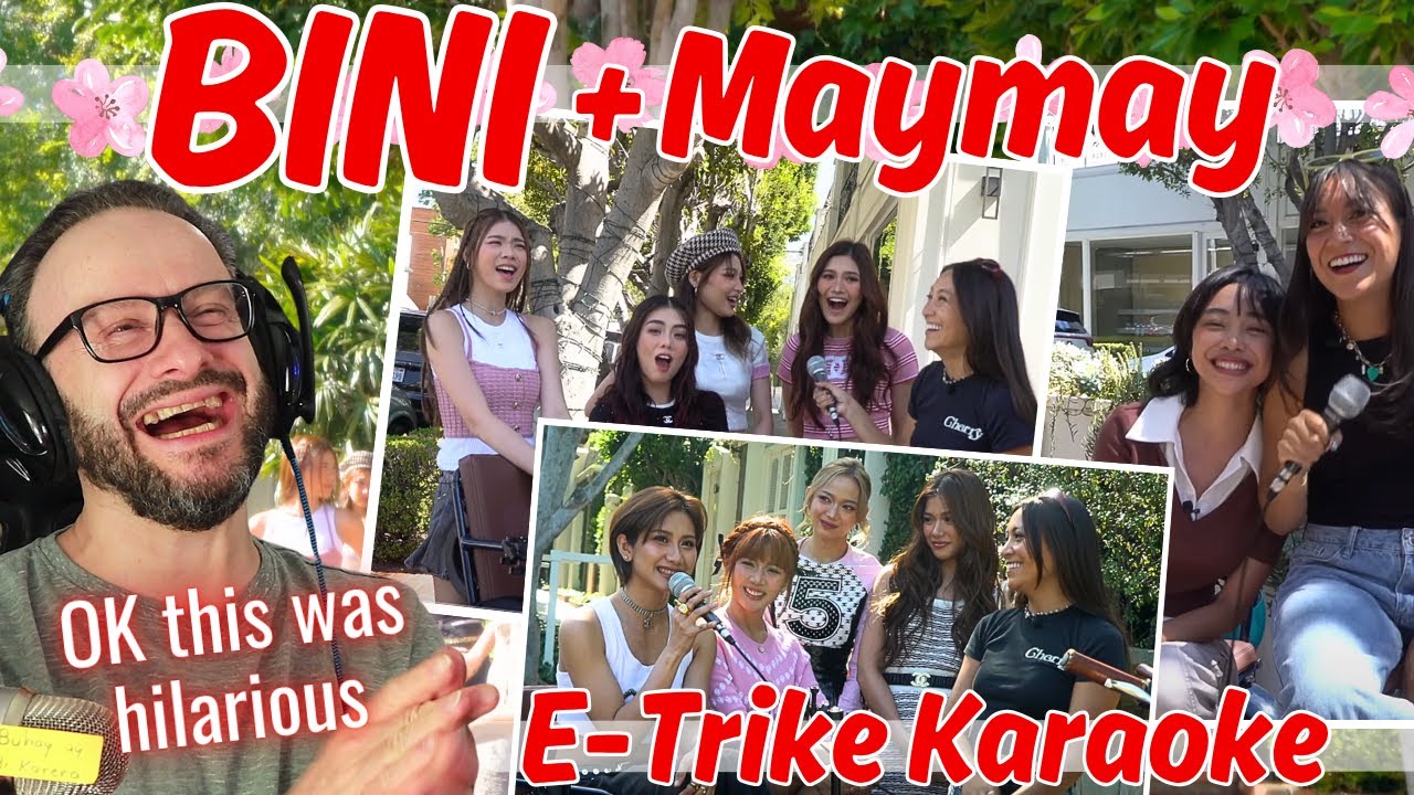 this was a blast!! BINI and Maymay - E-TRIKE KARAOKE reaction