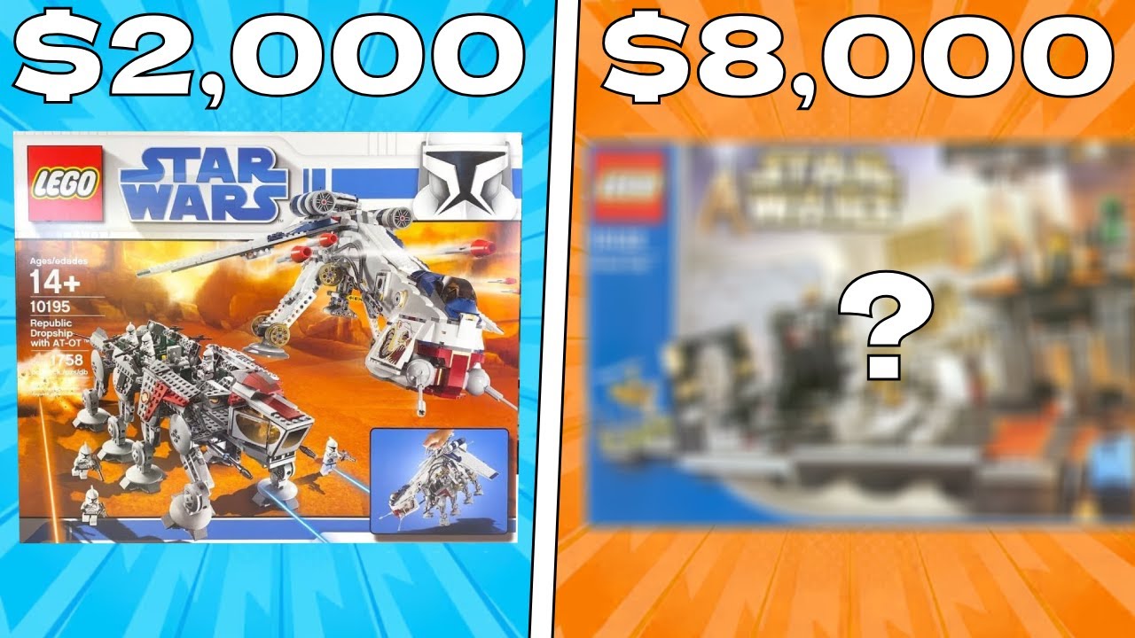 Top 20 Most Expensive LEGO Star Wars Sets Of All Time!