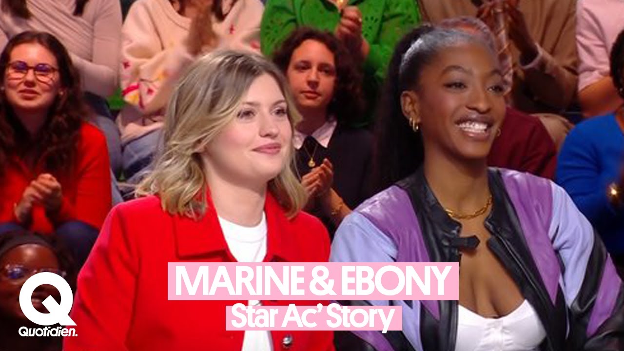 Marine & Ebony, les deux finalistes de la Star Academy, font le bilan de leur aventure