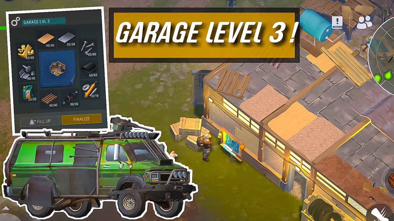 I Finally Completed The Settlement ! Garage Lvl 3 | Last Day On Earth Survival