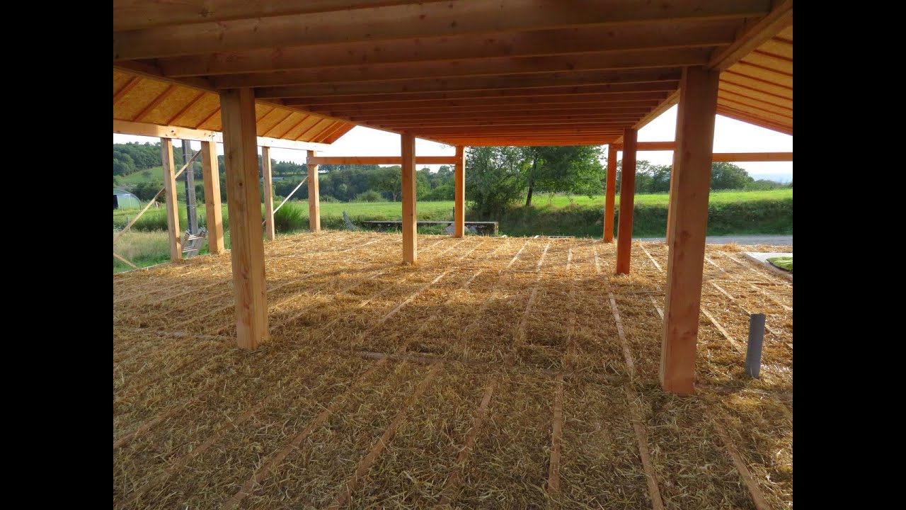 #5 - Autoconstruction : Plancher ou dalle bois, isolée en paille