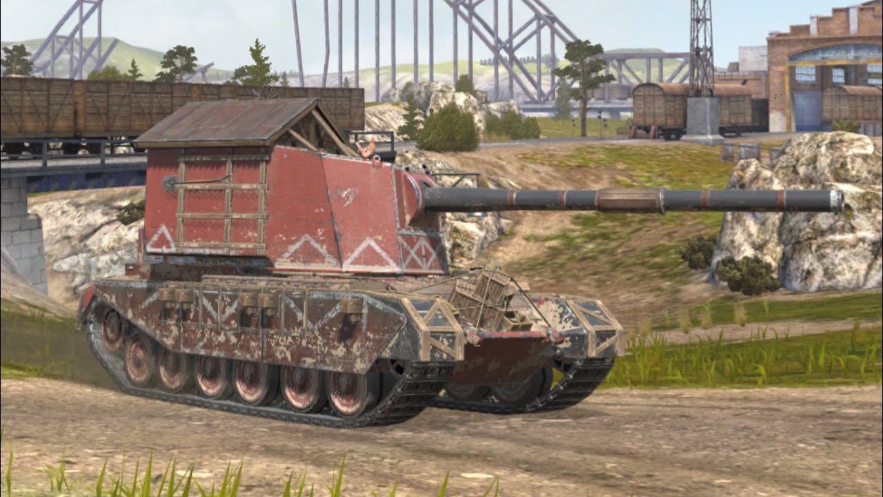 WoT Blitz - FV4005 6,3K Damage 2 Kills WoT Blitz Replays