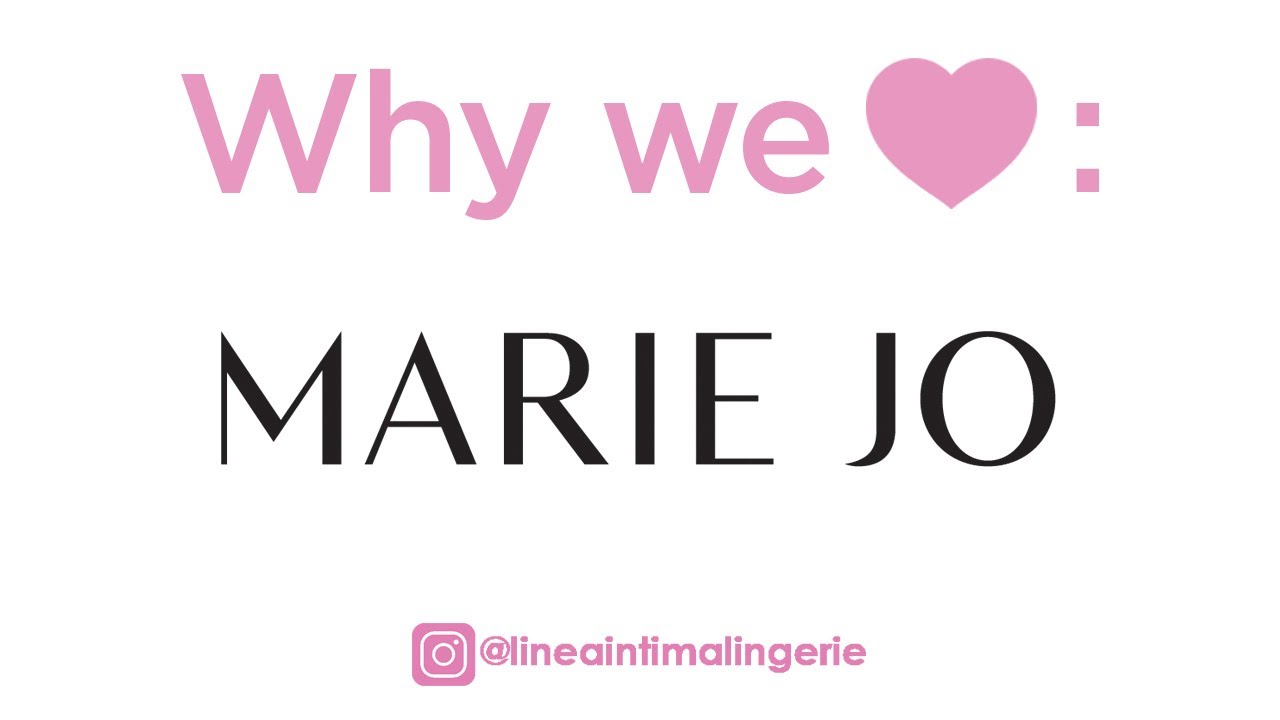 Why We ❤ Marie Jo