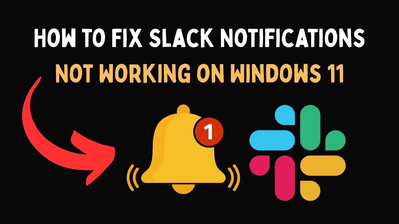 Как исправить неработающие уведомления Slack в Windows 11